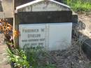 
Friedrich W. STIELER,
died 21 July 1951 aged 69 years;
Bald Hills (Sandgate) cemetery, Brisbane
