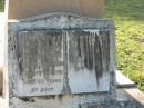 
Richard FERGUSON,
husband father,
died 3 Jan 1951 aged 53 years;
Bald Hills (Sandgate) cemetery, Brisbane

