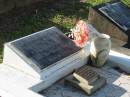 
William LADD,
died 24 Dec 1958 aged 46 years;
Linnette (Lyn) LADD,
1912 - 2000;
Bald Hills (Sandgate) cemetery, Brisbane
