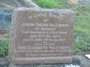 
Joseph Gordon PALETHORPE,
of Toowoomba,
husband of A.E. PALETHORPE,
born 27 Aug 1845?,
died 3 March 1931;
Ann Elizabeth PALETHORPE,
wife,
born 18 July 1854,
died 21 March 1937;
Bald Hills (Sandgate) cemetery, Brisbane
