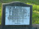 
Louise KREMZOW,
mother,
died 6 Feb 1923 aged 45 years;
Bald Hills (Sandgate) cemetery, Brisbane

