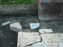 
[broken headstone, Alfred LISTER, died 1920]
aged 67 years;
Eliza Jane LISTER,
wife,
died 26 July 1938 aged 62 years;
Bald Hills (Sandgate) cemetery, Brisbane
