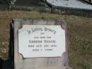 Gordon Ogilvie dies 25 sep 1942 aged 1 year Anglican Cemetery, Sherwood.   