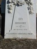 Elizabeth Constance Frew may 4 1915 Anglican Cemetery, Sherwood.   