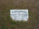 Elizabeth Ann Johnson Born 11-1-1888 Died 9-8-1974  Sherwood (Anglican) Cemetery, Brisbane 