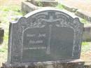 Mary Jane BOLDERY Mar 14 1929  Sherwood (Anglican) Cemetery, Brisbane 