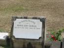 
Maria Amy DORAN
20 Jun 1932 aged 55

Sherwood (Anglican) Cemetery, Brisbane

