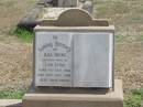 
Ada Irene
wife of Len LYON
born 6 Oct 1890
died 30 Jul 1928
also their babies

Sherwood (Anglican) Cemetery, Brisbane

