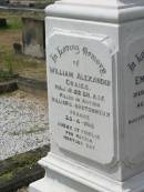 
William Alexander CRAIES
25-4-1918

Sherwood (Anglican) Cemetery, Brisbane

