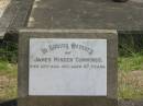 James Minden CUMMINGS 30 Aug 1937 aged 47 yrs  Sherwood (Anglican) Cemetery, Brisbane  