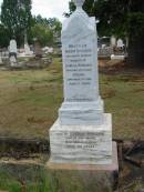 Robert DONALDSON husband of Isabella DONALDSON died at Corinda 8 Sep 1902 77 yrs  Isabella DONALDSON 4 Sep 1909 aged 80  Sherwood (Anglican) Cemetery, Brisbane  