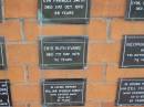 Eris Ruth EVANS 7 May 1979 52 yrs  Sherwood (Anglican) Cemetery, Brisbane 