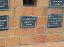 
George RILEY
6-4-62
70 yrs

Sherwood (Anglican) Cemetery, Brisbane
