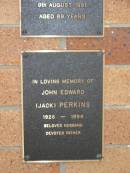 
Jogn Edward (Jack) PERKINS
1926 - 1994

Liberal Catholic Church of St Alban, Brisbane

