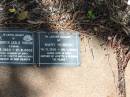 Frederick Leslie ROBSON 17-5-1920 to 21-8-2002  Mary ROBSON 14-11-1919 to 26-1-2004 wife of Fred mother of Lynette and Glennis  St Margarets Anglican memorial garden, Sandgate, Brisbane  