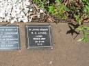 
R G LYONS
(Leigh)
29-5-95

St Margarets Anglican memorial garden, Sandgate, Brisbane

