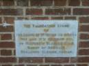 
foundation stone laid by
Matthew W Blagder HALE (bishop of Brisbane)
Benjamin GLENNIE (rector)

St Thomas Anglican, Toowong, Brisbane

