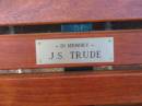 
J S Trude

St Thomas Anglican, Toowong, Brisbane

