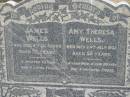 
James WELLS
8 Oct 1949, aged 72
Amy Theresa WELLS
24 Jul 1933, aged 52
Stone Quarry Cemetery, Jeebropilly, Ipswich
