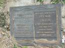 
Ronald William SMITH
5 Nov 1987, aged 79
Ivy May SMITH
8 Jul 1996, aged 83
Stone Quarry Cemetery, Jeebropilly, Ipswich
