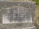 Hugh TYRRELL, died 29 July 1935 aged 31 years; Tallebudgera Catholic cemetery, City of Gold Coast 