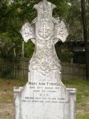 Mary Ann TYRRELL, died 20 March 1917 aged 54 years; Tallebudgera Catholic cemetery, City of Gold Coast 