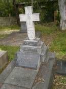 Thomas DOLAN, died 13 Nov 1942 aged 78 years; Ethel Frances, widow, died 2 Aug 1978 aged 87 years; Tallebudgera Catholic cemetery, City of Gold Coast 