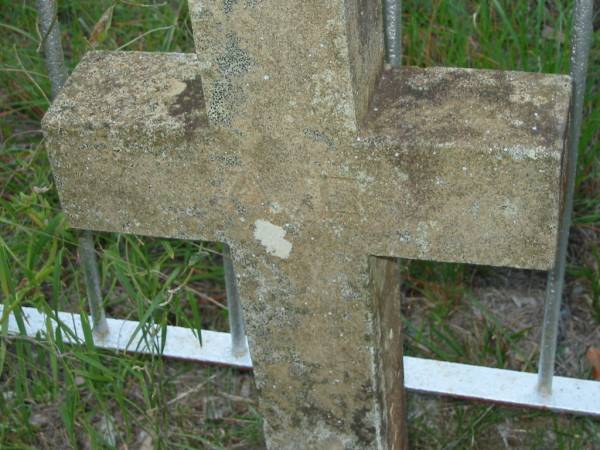 A E  |   | Tamborine Catholic Cemetery, Beaudesert  |   | (Ambrose Evans?)  | 