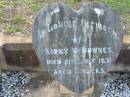 
Kirby W DOWNES
21 Jul 1931, aged 6 weeks
Tamrookum All Saints church cemetery, Beaudesert
