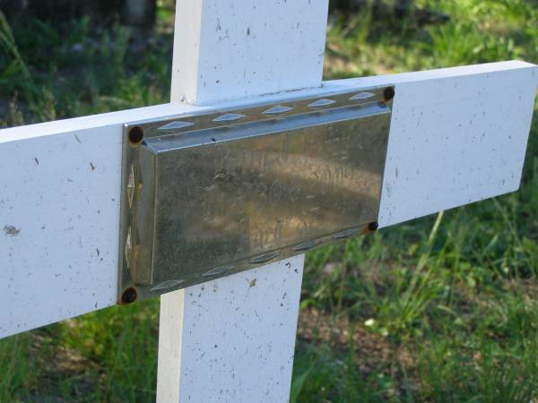 Betty J. LEROY,  | died 30-6-2009 aged 87 years;  | Tea Gardens cemetery, Great Lakes, New South Wales  | 