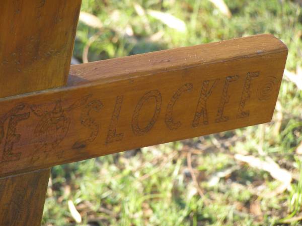 Lionel SLOCKEE;  | Tea Gardens cemetery, Great Lakes, New South Wales  | 