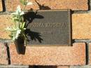 
Norma KUCERA,
died 30-11-1998;
Tea Gardens cemetery, Great Lakes, New South Wales
