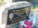 Jessie Josephine (Jo) CHARLTON, 19 Feb 1941 - 2 July 2004; Tea Gardens cemetery, Great Lakes, New South Wales 