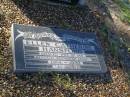 
Ian HANSFORD,
husband father,
died 24 July 1975 aged 59 years;
Ellen Catherine HANSFORD,
wife of Ian,
mother of Linda,
1914 - 1992;
Tea Gardens cemetery, Great Lakes, New South Wales
