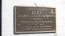 Thomas Richard Byers ELEY (Dick)
d: 20 Mar 2010 aged 102
author of Square-Peg Pioneers
The Gums Cemetery