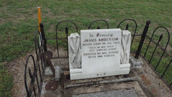 James ANDERSON  | d:29 Jan 1943  | Theodore Cemetery  |   | 