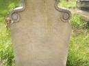 Charles, husband? of Grace MORELAND, killed Dec 1875? aged 87? 37? years; Tiaro cemetery, Fraser Coast Region 