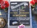 Charles HEWERDINE, died 12 Oct 1975 aged 82 years 6 months; Elsie Margaret HEWERDINE, died 2 Dec 1960 aged 59 years 11 months; Tiaro cemetery, Fraser Coast Region 