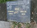 Stewart James (Mick) DALE, 1909 - 1988; Dulcie May DALE, 1911 - 1958; Marion Cochrane DALE. 1868 - 1958; ?? Morgan DALE, 1894 - 1969?; Tiaro cemetery, Fraser Coast Region 