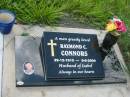 Raymond C. CONNORS, 29-12-1915 - 8-6-2004, husband of Isabel; Tiaro cemetery, Fraser Coast Region 