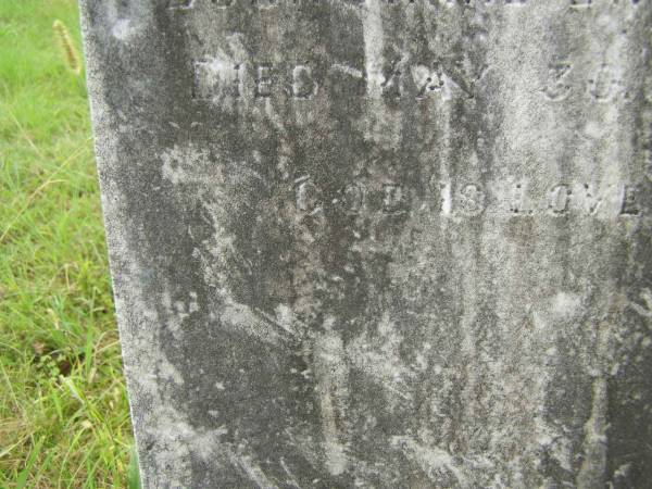 Lillian BATES,  | born 21 Apr 1909,  | died 30 May 1911;  | Tiaro cemetery, Fraser Coast Region  | 