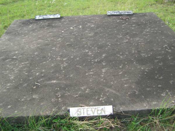 John Alexander STEVEN;  | Margery Isabella STEVEN;  | Tiaro cemetery, Fraser Coast Region  | 