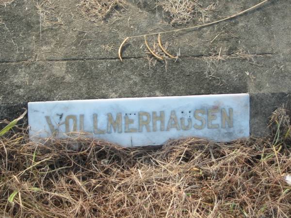 Raymond Phillip VOLLMERHAUSEN,  | died 30 Jan 1945 aged 3 years 7 months;  | Tiaro cemetery, Fraser Coast Region  | 