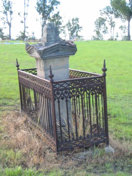 Alfred TRASEY,  | born 18 July 1811;  | died 22 Sept 1878;  | Tiaro cemetery, Fraser Coast Region  | 