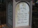 
Thomas DAW
died 28 Jun 1914 aged 65,

Tingalpa Christ Church (Anglican) cemetery, Brisbane

