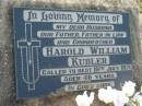 
Harold William KUBLER
19 Jul 1971 aged 46
Toogoolawah Cemetery, Esk shire
