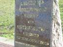 
Richard MULLER
1891 - 1956
Ellen Elsie MULLER
1896 - 1982
Toogoolawah Cemetery, Esk shire
