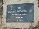 
William (John) KLAEHN
21 Jan 1995 aged 61
Toogoolawah Cemetery, Esk shire
