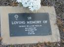 
Dennis William REDLIN,
died 18 Nov 1999 aged 62 years;
Toogoolawah Cemetery, Esk shire
