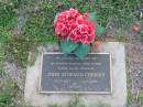 
John Edward CHERRY
b: 27 Jul 1933, d: 24 Oct 1996
Toogoolawah Cemetery, Esk shire
